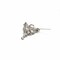Crystal Rhinestone Unique Shaped Brooch Pin For Bridal DIY Crafts